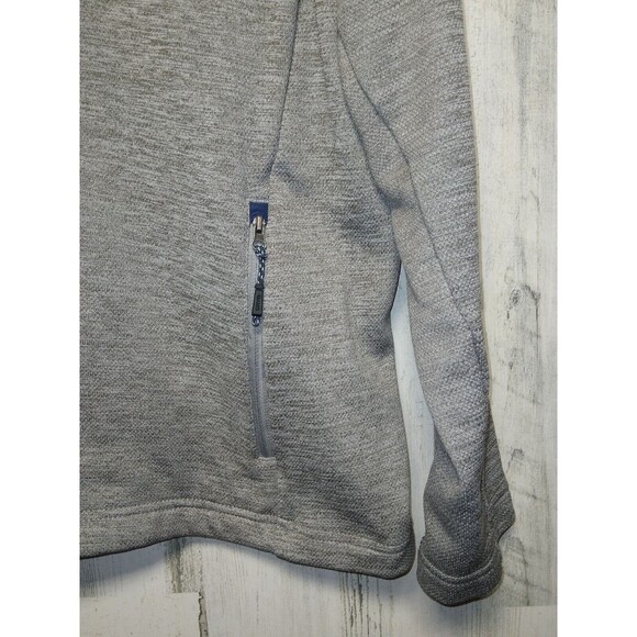ORVIS Men’s Gray & Blue Bonded Mesh Full Zip Jacket, Size Large - Picture 2 of 8